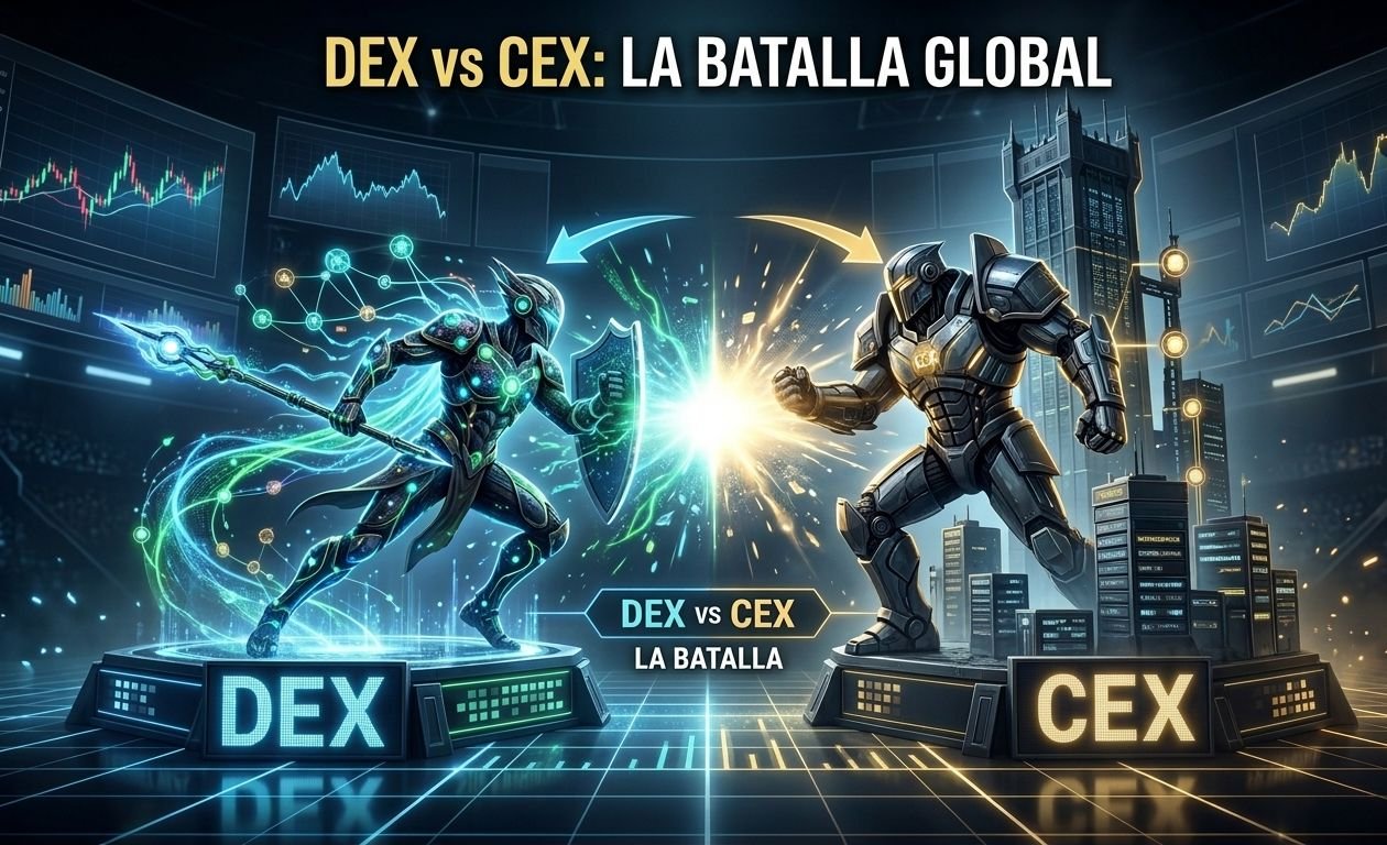DEX vs. CEX: ¿El fin del reinado de los gigantes centralizados ...